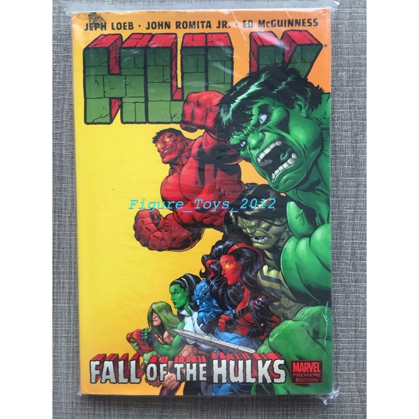 Marvel Premier Edition Comics Fall of The Hulks Full Colour | Shopee ...