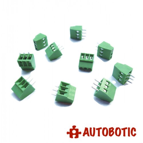3 Pin Screw Terminal Block Connector 5mm Pitch For Arduino | Shopee ...