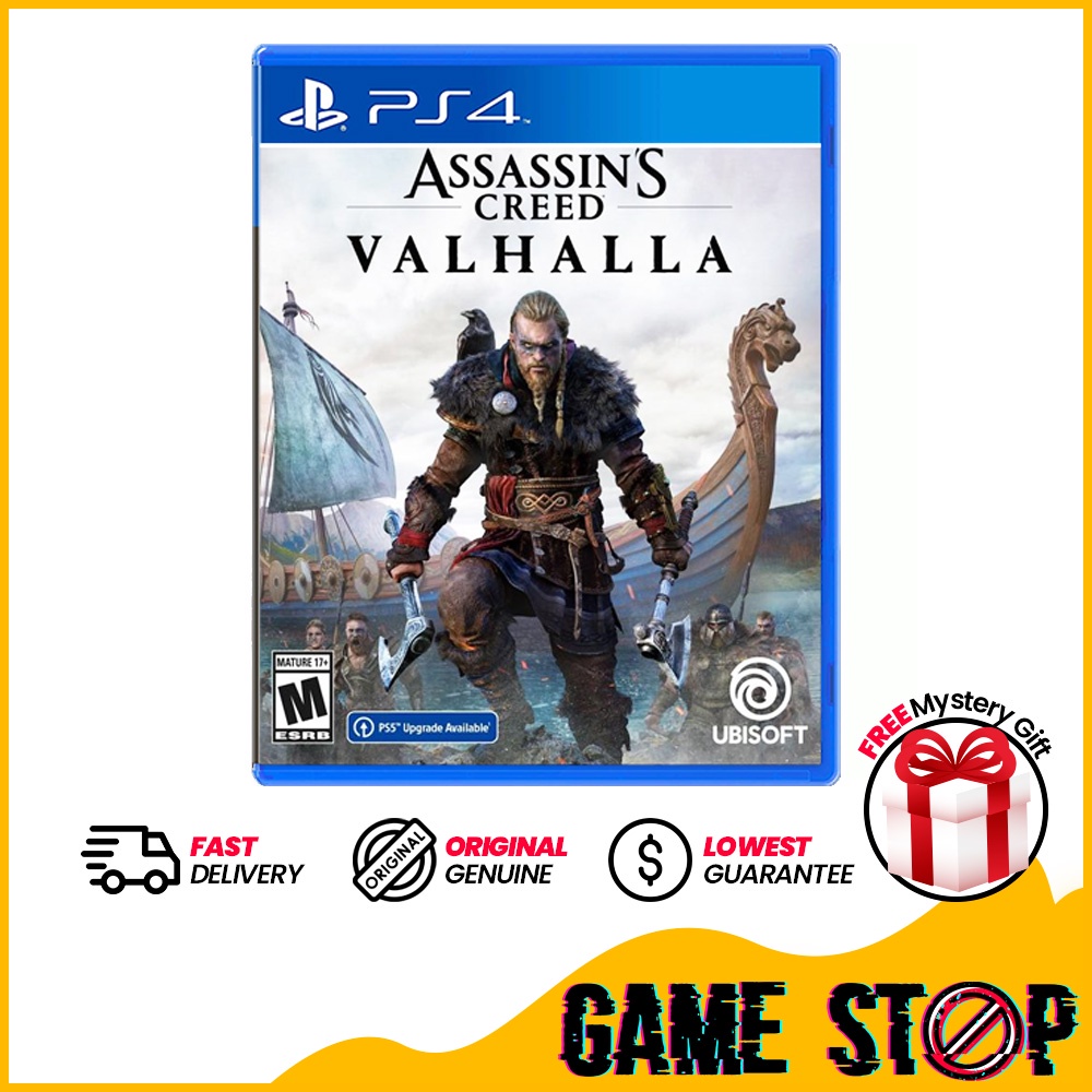 PS4 Assassin's Creed Valhalla Chinese/English Version (中英文版) | Shopee ...