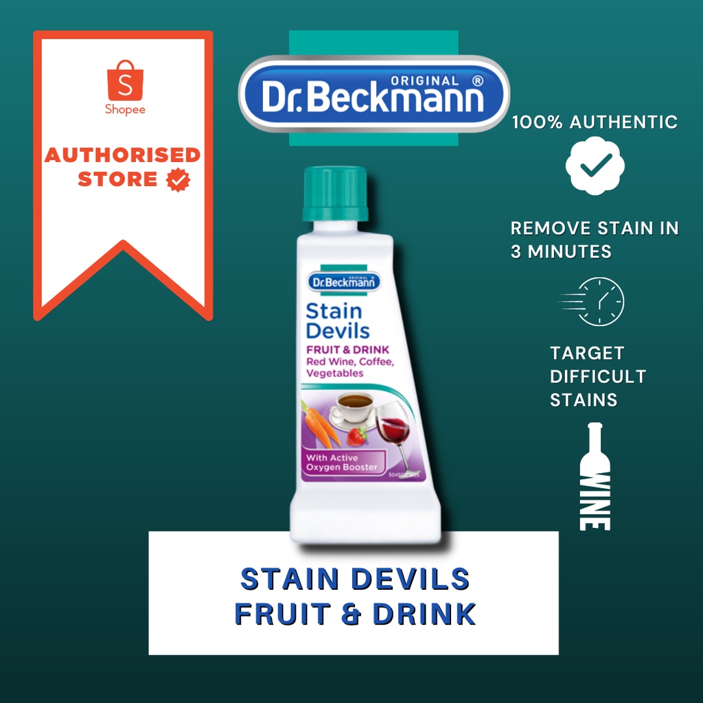 Dr. Beckmann Stain Devils for Tea, Red Wine, Fruit and Juice