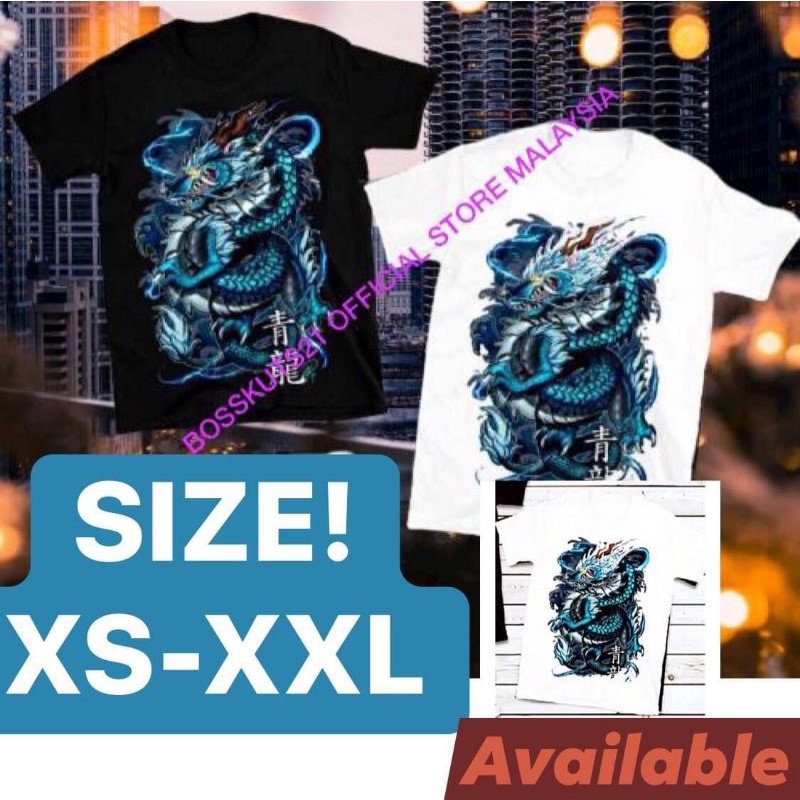 Biru Unisex Oversized Half Shirt & Shorts