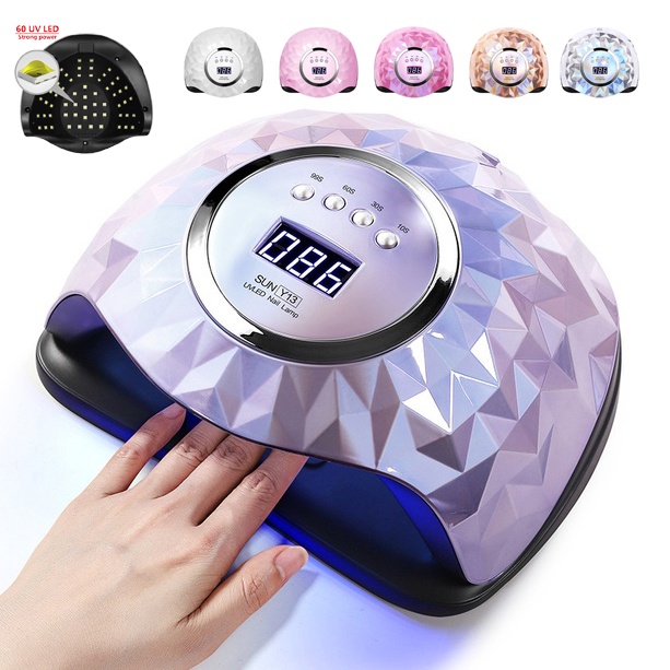 New Upgrade High Quality UV Nail Dryer Lamp with Automatic Sensor 60 UV LED Light for All Gels