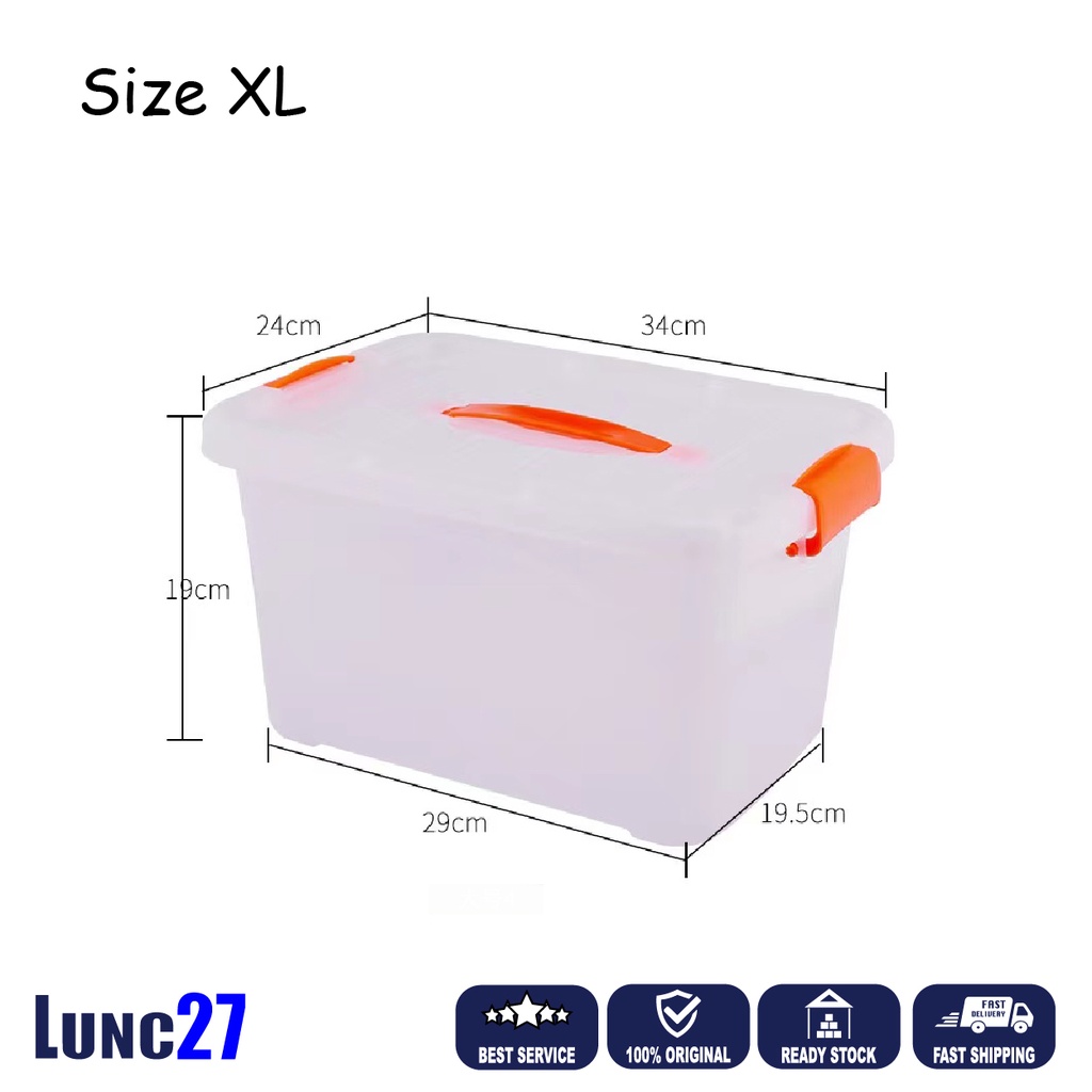 Storage Box Plastic Storage Box Bekas Serbaguna 