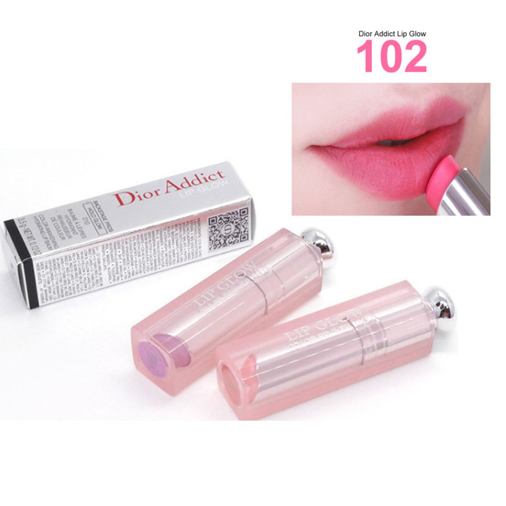 Dior Addict Lip Glow Color Awakening Lip Balm 102 Matte Raspberry 3.5g 0.12oz Shopee Malaysia