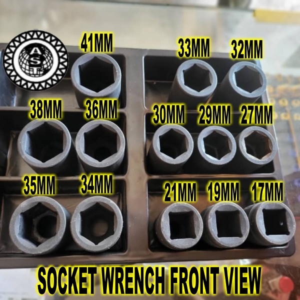 BARU PEMBUKA NUT TAYAR LORI BOLT SOCKET WRENCH HEAVY DUTY KEDAI TAYAR