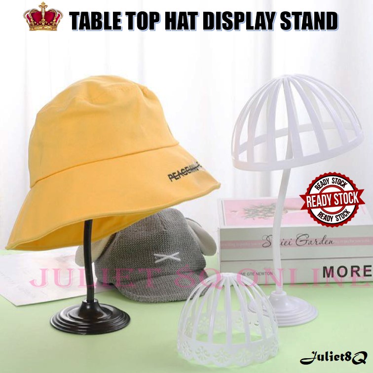 [Juliet8Q] Table Top Hat Display Stand Hat Rack Stand Topi Rack Stand