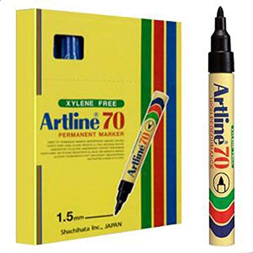 Artline 70 Permanent Marker Black (12'S Box) Shopee Malaysia