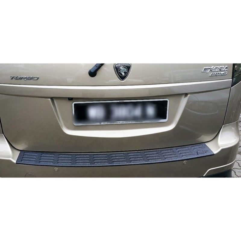 Proton Exora Bold CPS Rear Bumper Guard Step Protector Pelapik Getah ...