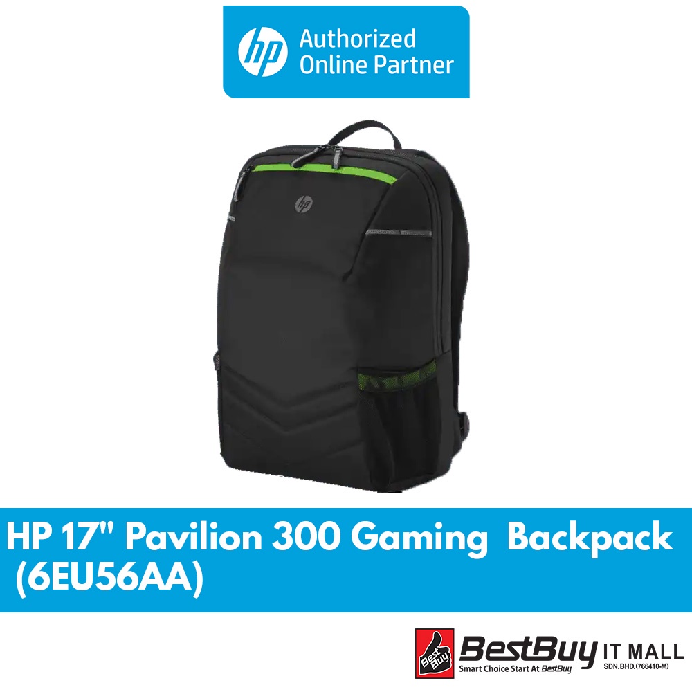 Backpack Pavilion 300 | Shopee Gaming (6EU56AA) Malaysia HP