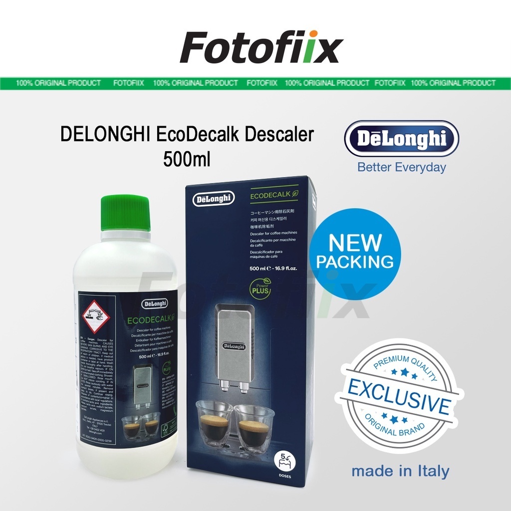 Delonghi EcoDecalk Descaler [ 500ml ] DLSC500 *made in Italy