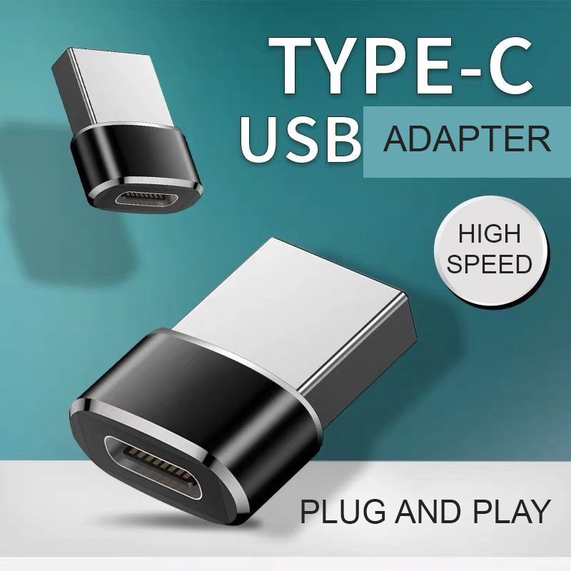 CYCF Super Mini Female Type-C to Male Usb A Adapter (Plug and Go ...