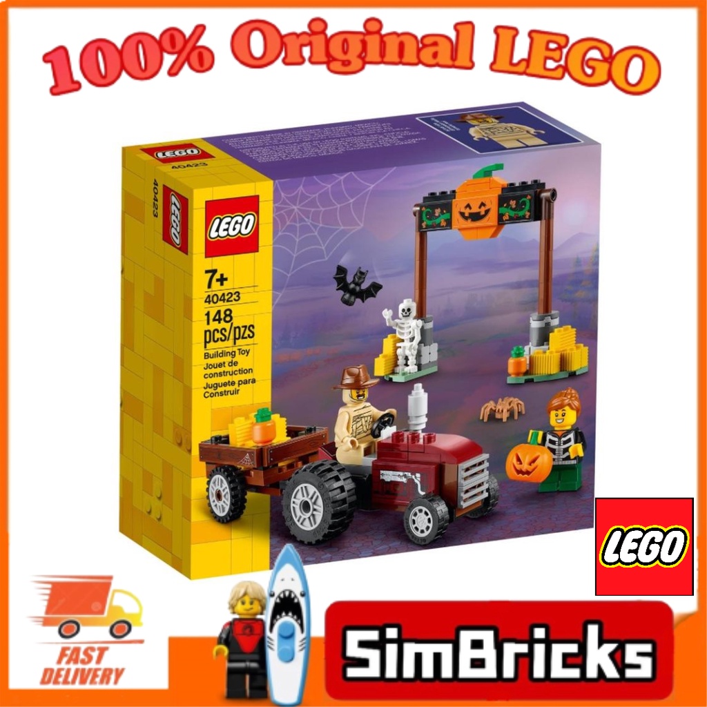 SimBricks LEGO 40423 Iconic Halloween Hayride Shopee Malaysia