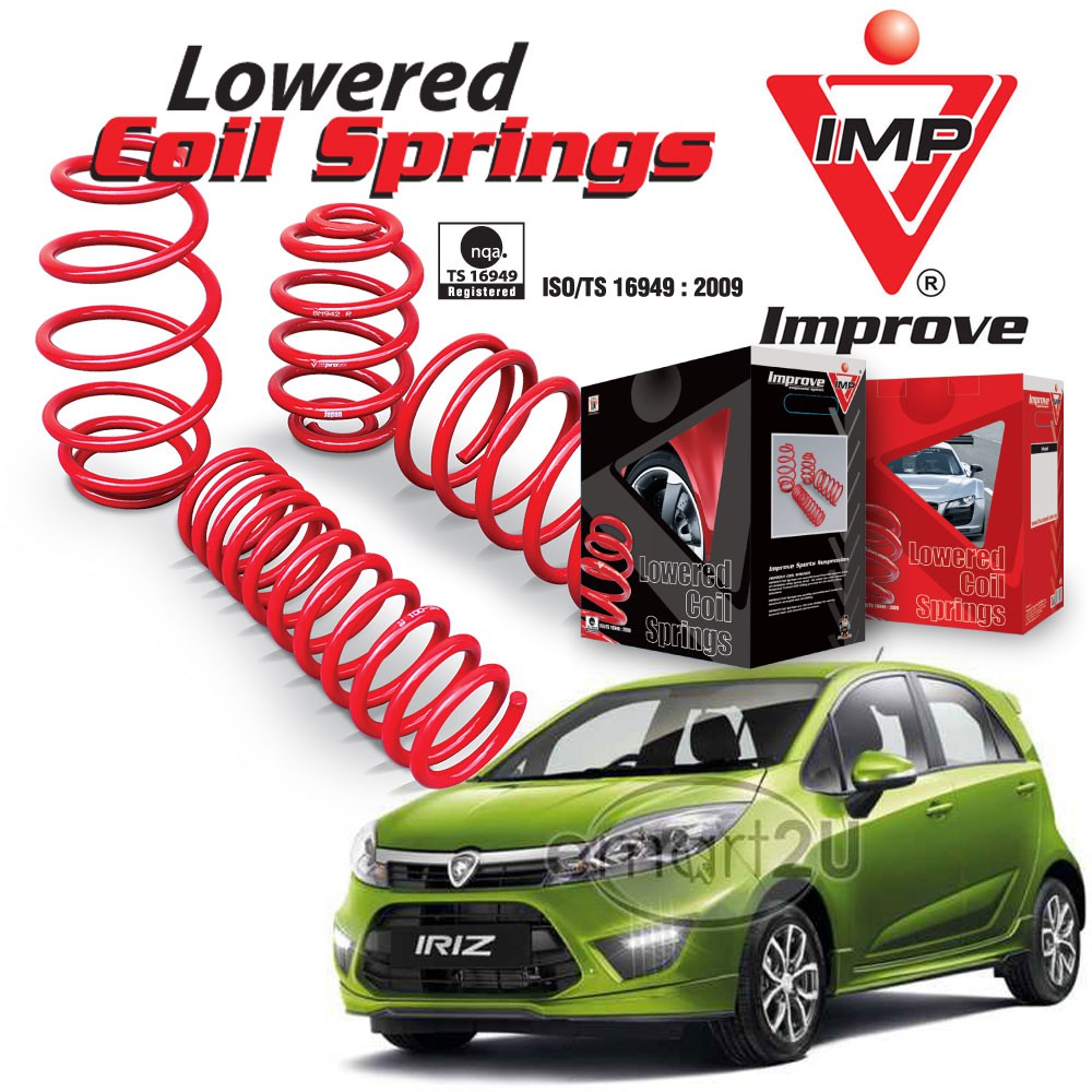 Proton Iriz IMP Lowered Sport Spring | Shopee Malaysia