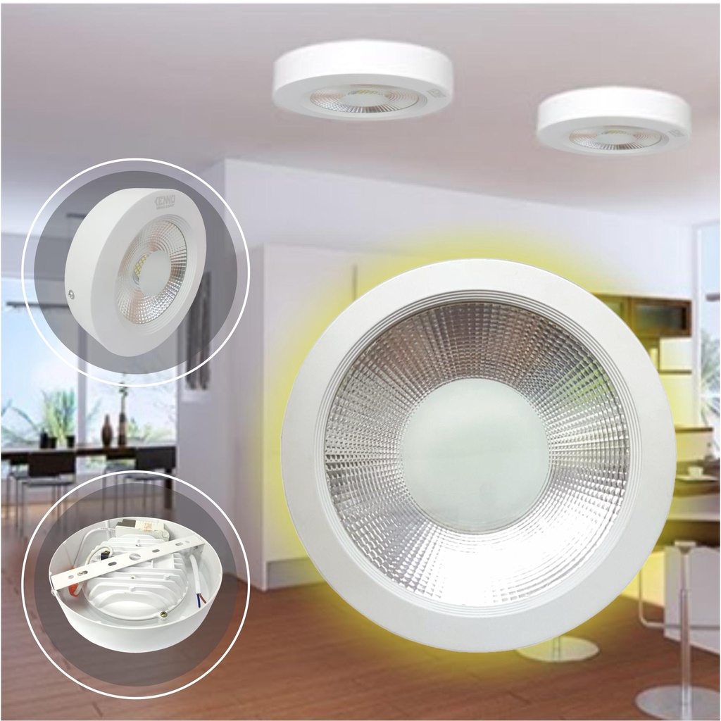 Kb Electric high-quality, durable cast aluminum ceiling cover (Round ...