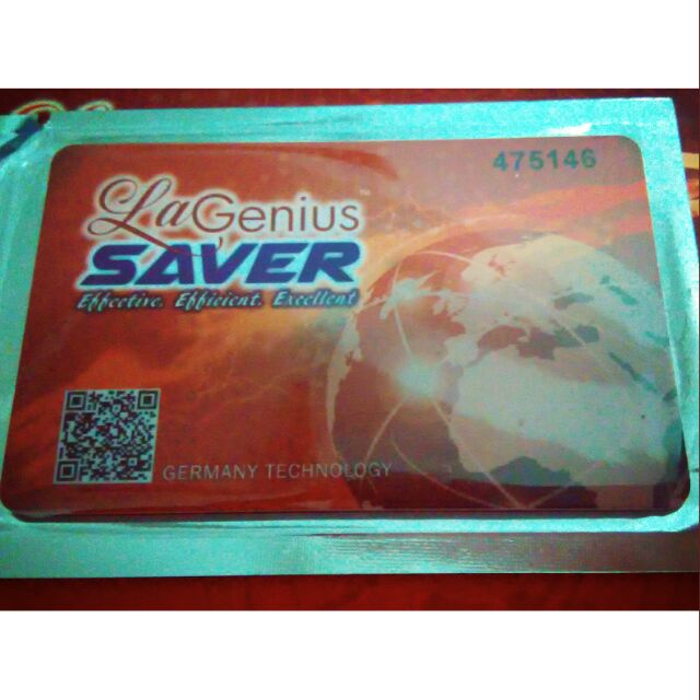 La Genius Electricity And Fuel Saver Card Shopee Malaysia