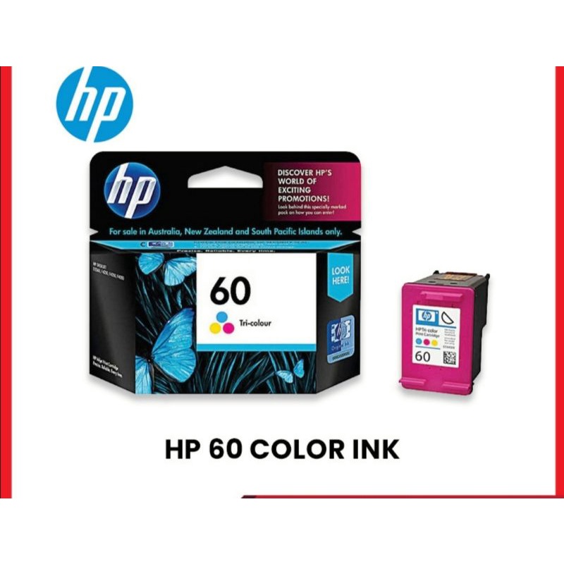 HP 60 color ink catridge | Shopee Malaysia