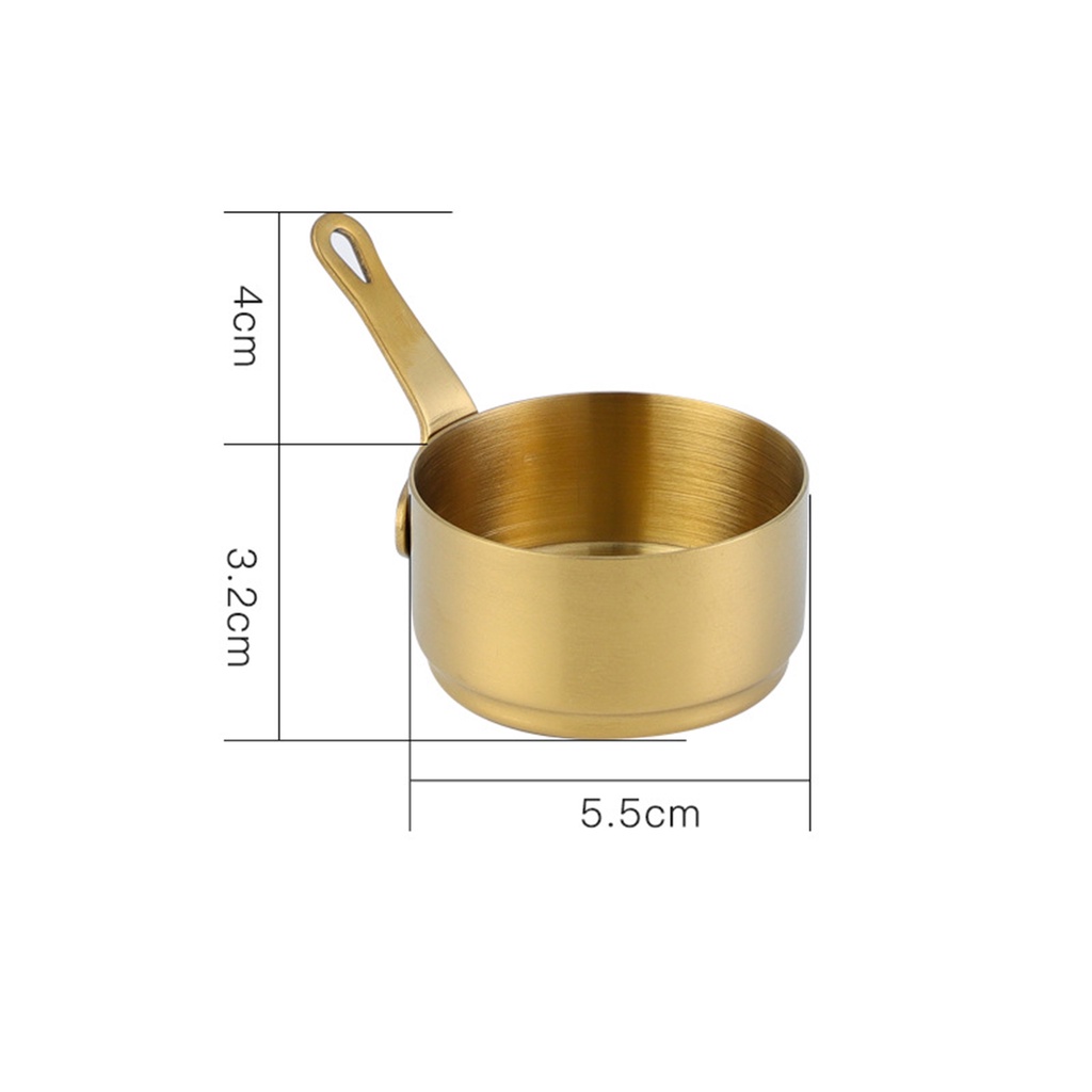 [shiwakibcMY] Pan, Boiling Pot, Milk Pan, Long Handle Stainless Steel ...