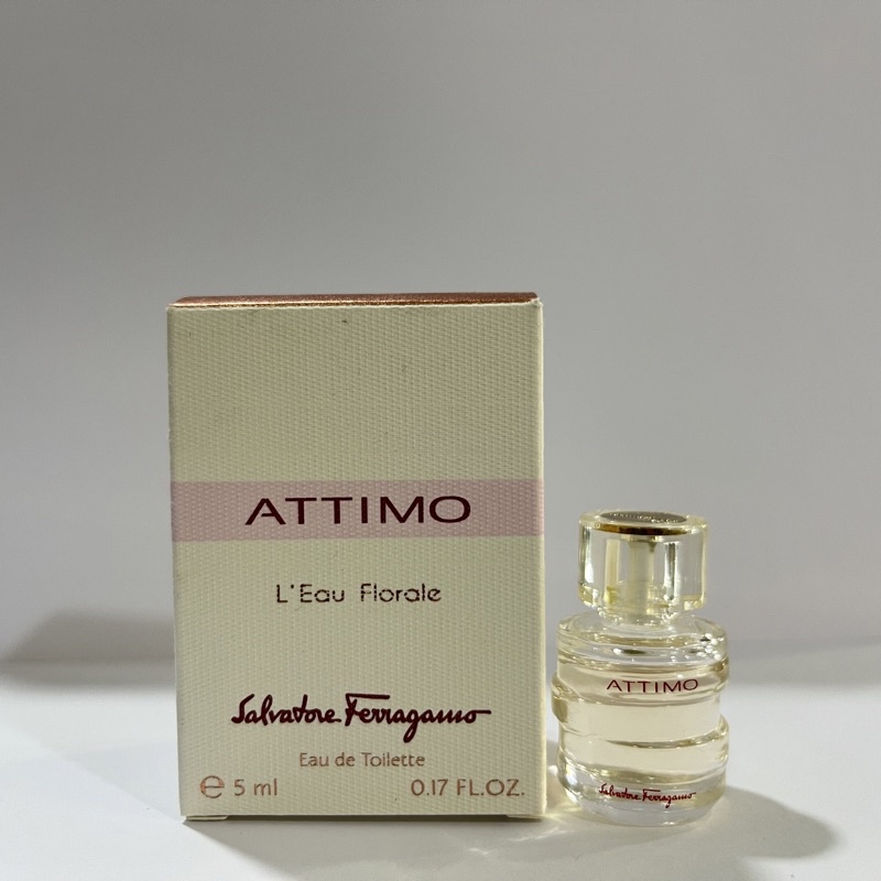 ORIGINAL MINIATURE SALVATORE FERRAGAMO ATTIMO LEAU FLORALE EDT 5ML