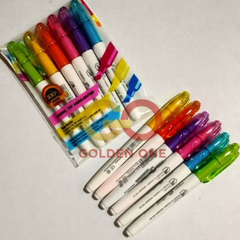 M&G Office Supply Yellow/Orange/Pink/Purple Highlighter - China  Highlighter, Highlighters