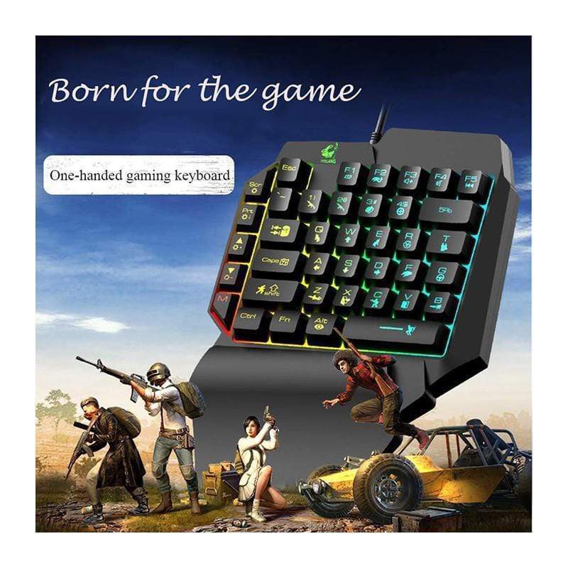 Mobile Game Controller Rainbow Backlight Breathing Keyboard and Mouse