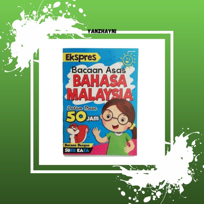 Bacaan Asas Bahasa Malaysia Dalam Masa 50 Jam Buku Kanak Kanak Belajar