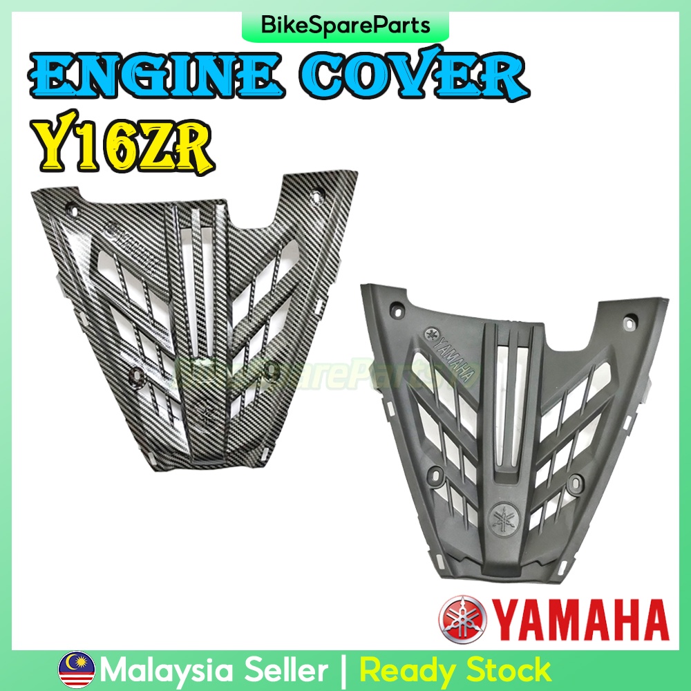 YAMAHA ENGINE COVER YAMAHA Y16 Y16ZR Y16Z CARBON / BLACK ENGINE