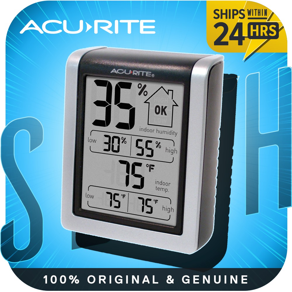 AcuRite Digital Humidity and Temperature Comfort Monitor 00613