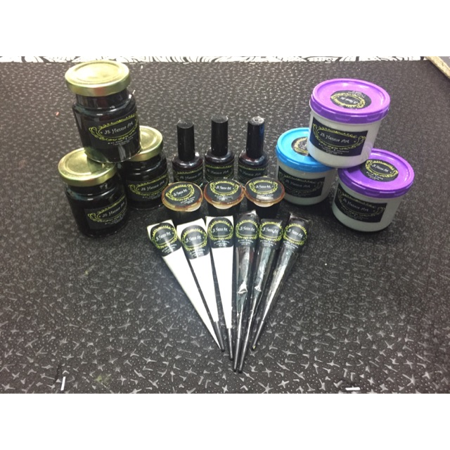 Inai Henna Instant ATAU bahan lengkap untuk menginai | Shopee Malaysia