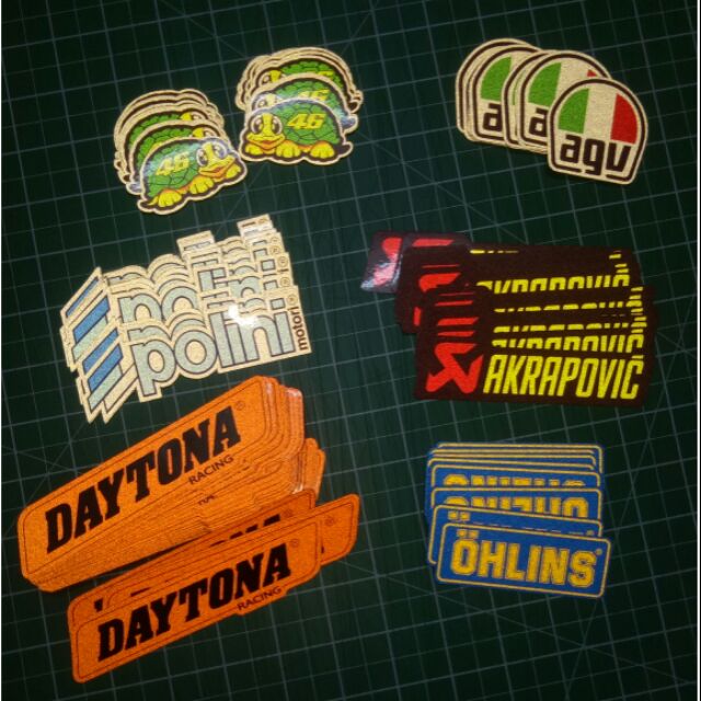 Sticker Motor Pantul Cahaya Waterproof-Sticker-Motor- | Shopee Malaysia
