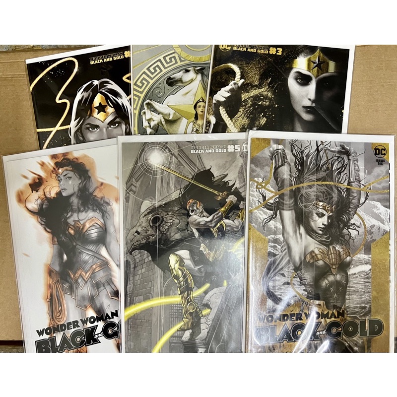 Wonder Woman Black and Gold (2021) # 1-6 | Shopee Malaysia