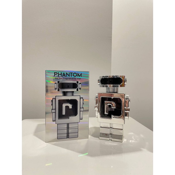 ORIGINAL PACO_RABANNE FOR MEN ROBOT PHANTOM EDT 100ML FOR MEN | Shopee ...