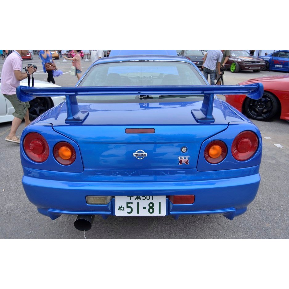 Nissan skyline gtr34 r34 gtr r 34 ztune Z tune rear boot trunk GT spoiler lip wing bodykit body