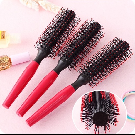 Hair Blow Styling Cylinder Comb(Sikat/sisir rambut lurus)圆筒梳子 | Shopee ...