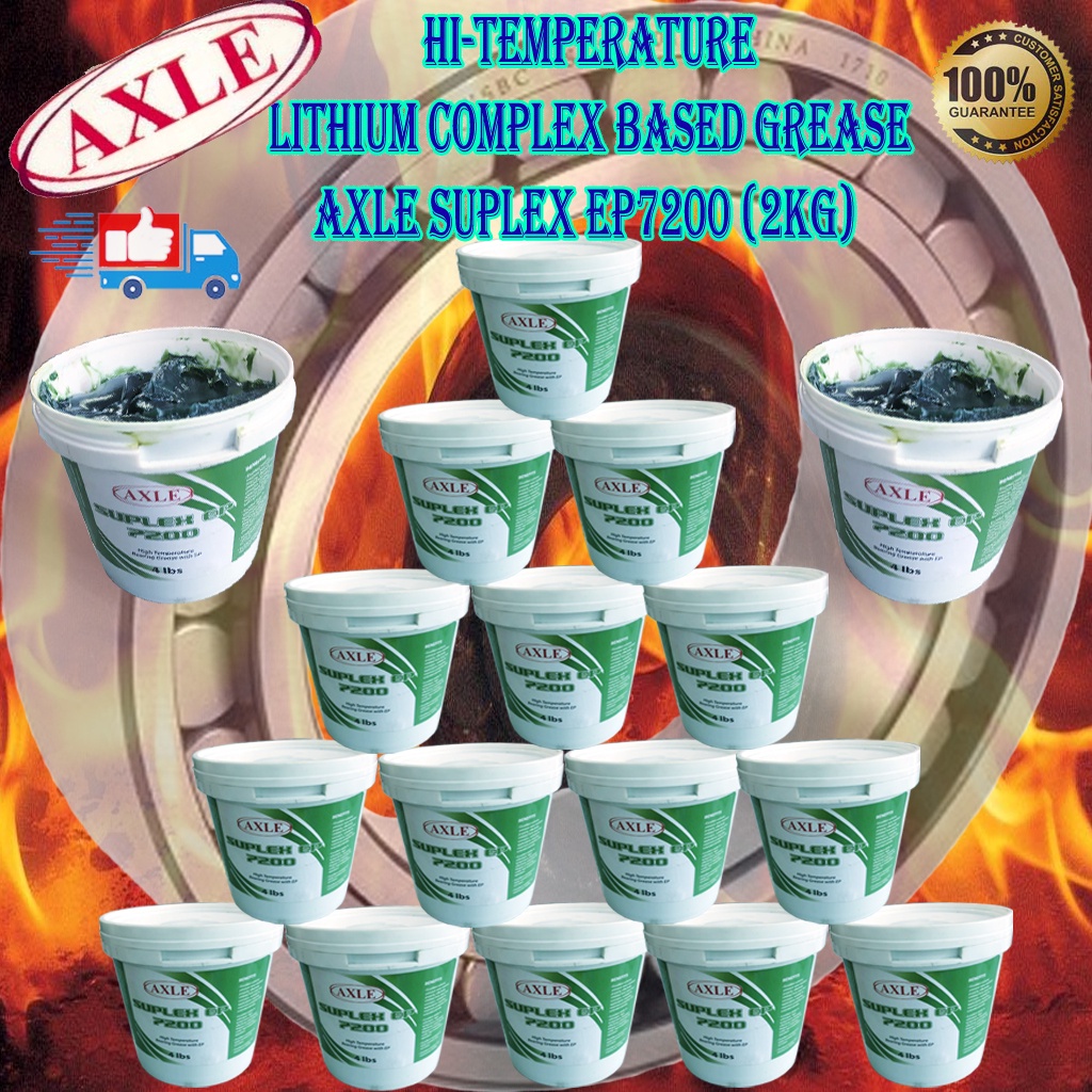 High Temperature Lithium complex Grease AXLE SUPLEX EP 7200 (2KG) NLGI ...