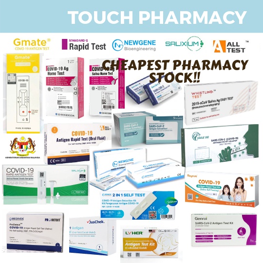 Covid 19 Home Self Test Kit NEWGENE/ All Test/ Gmate/ Salixium/ Standard Q/Wondfo/Whistling