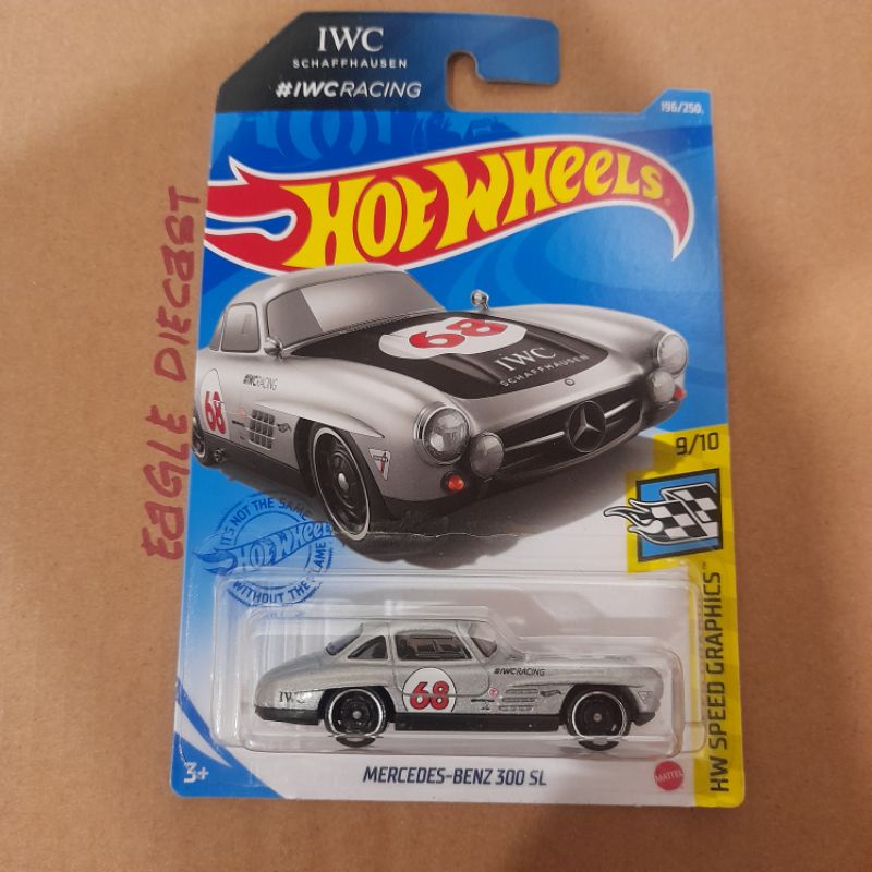 Hot Wheels Mercedes-Benz 300 SL HotWheels 300SL IWC Racing Schaffhausen ...