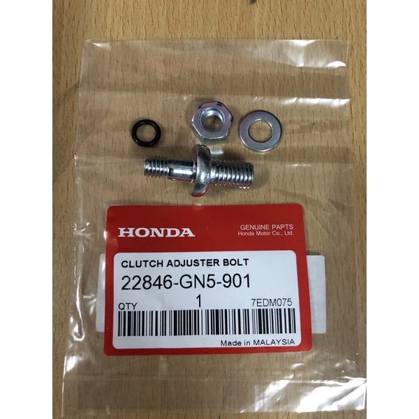 HONDA EX5 DREAM CLUTCH ADJUSTER BOLT SCREW SKRU PELARAS ORIGINAL