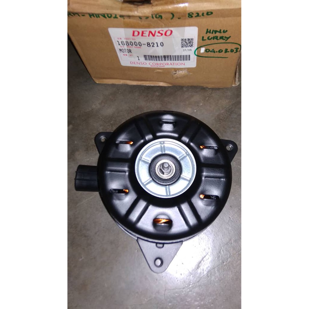 DENSO ORIGINAL***RADIATOR FAN MOTOR 24V BIG (HINO LORRY TRUCK) 1680008210 Shopee Malaysia