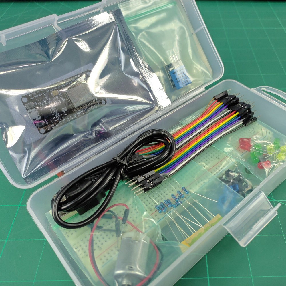 Basic IoT Kit NodeMCU ESP8266 Arduino Micropython Hobby/School/STEM/FYP ...