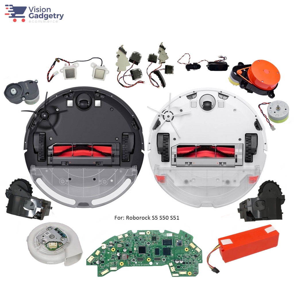 Accessoires de Rechange pour Robot aspirateur XIAOMI MI, Robot Roborock S50  S51 S55 S6, pièces de