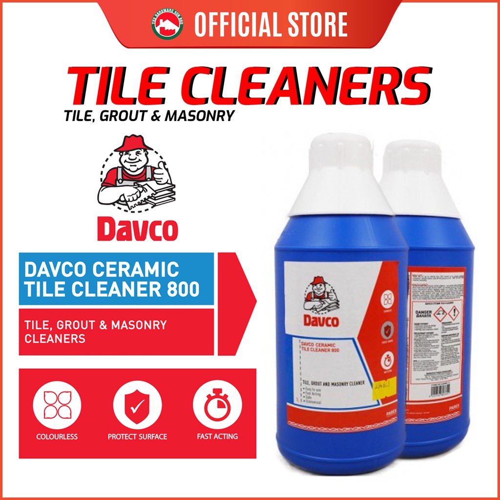 DAVCO CTC-800 TILE CLEANER FAST ACTION - [1 LITRE] Pencuci Lantai ...