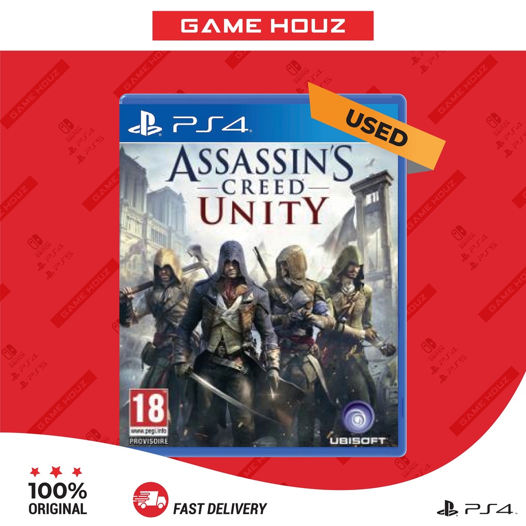 (PS4) Assassin's Creed Unity (ENG) Used Shopee Malaysia