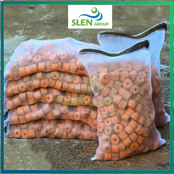 SLEN 3kg 2kg 1kg Bio Filter Media Ring Red Clay Bacteria House Aquarium