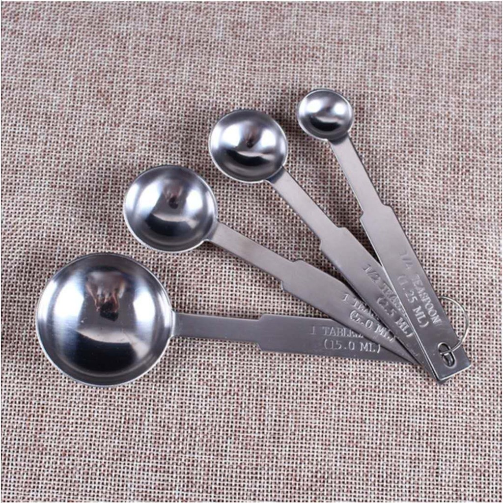 #READY STOCK# Stainless Steel Scale Measuring Spoon (Set) | Shopee Malaysia