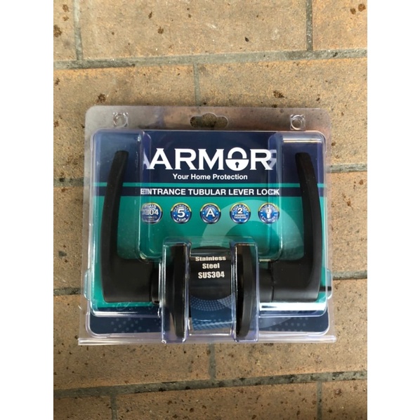 Armor Door lock/ Entrance tubular level lock Shopee Malaysia