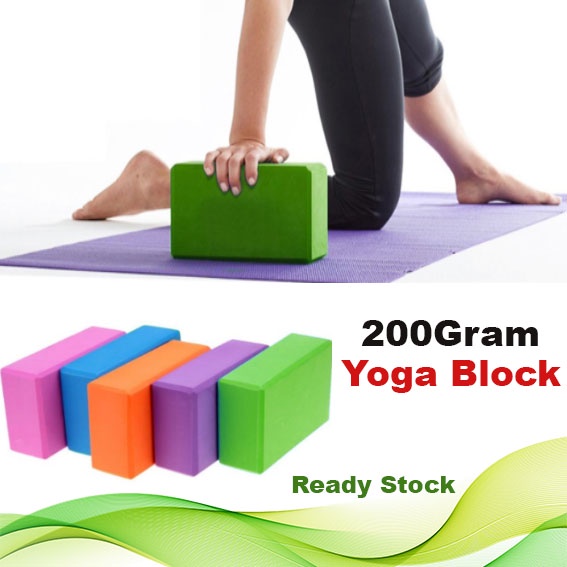 Yoga Block 200g Gram Brick Bricks Blocks Stock Clearance Beginner