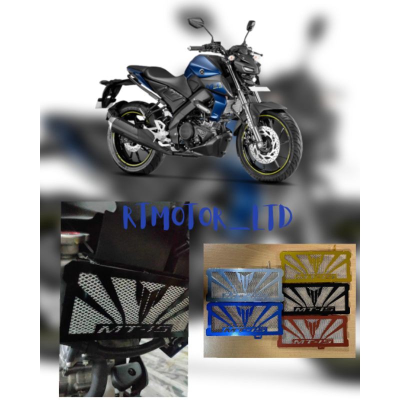 MT15 RADIATOR COVER ALLOY 2019 2020 COOLANT NET PENUTUP RADIATOR ...