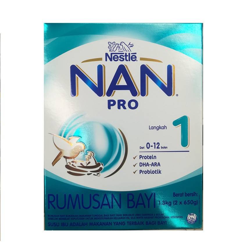 Susu nan best sale pro step 1