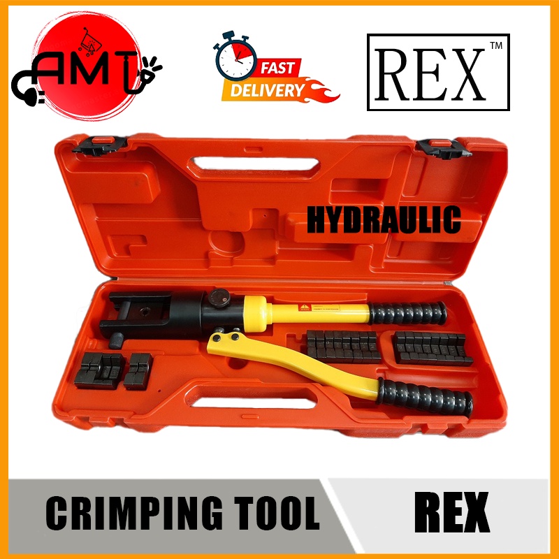 REX CABLE LUG CRIMPING TOOL HEAVY DUTY HYDRAULIC YQK300 | Shopee Malaysia