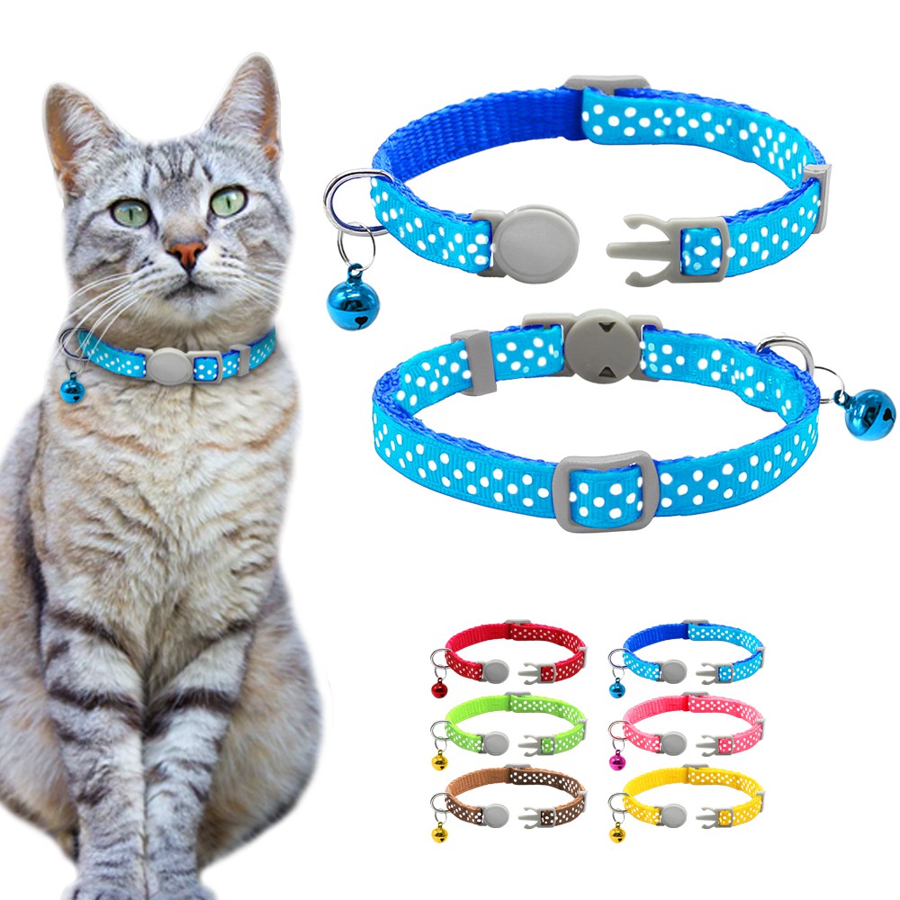 Cat collar hotsell safety release